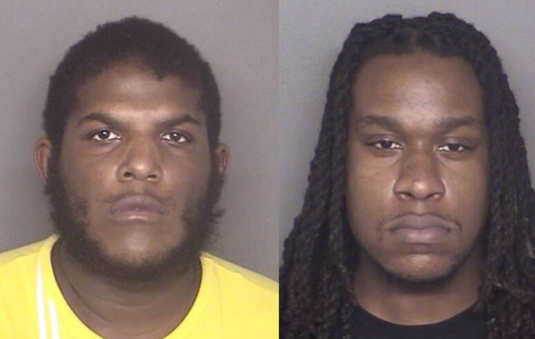 Corey Lakeith Bowman, 24, of Waldorf, and Gerald Edward Gross, 21, of Lusby