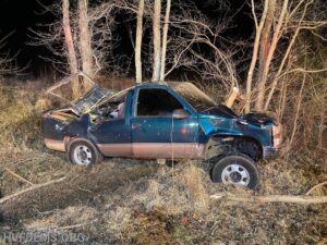 No Injuries Reported After Rollover Collision in Hughesville, Police Investigating