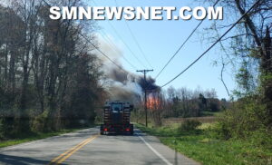 VIDEO: State Fire Marshal Investigating Abandoned House Fire in Great Mills, No Injuries Reported