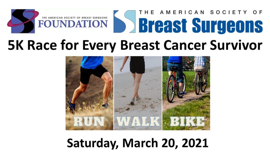 March 20th Virtual 5K and Concert to Support Breast Cancer Survivors and Fund Research