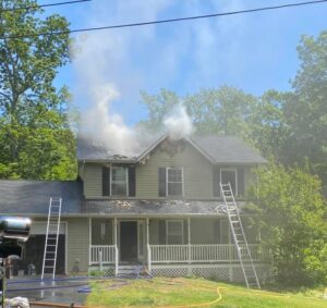 Lusby House Fire Deemed Accidental, No Injuries Reported