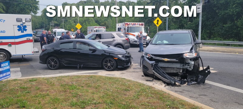 Two Injured After Motor Vehicle Collision in Leonardtown