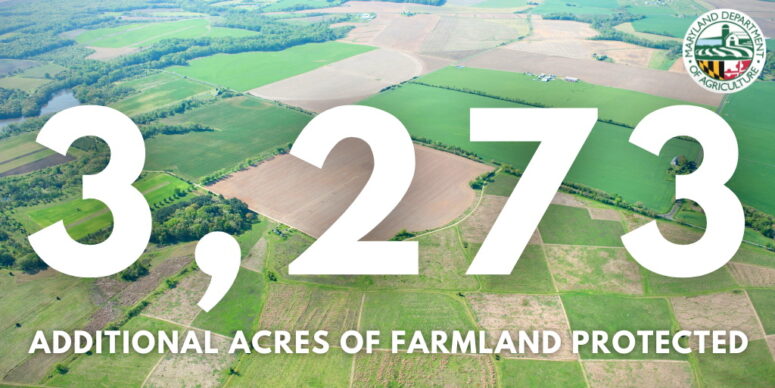 Maryland Preserves 26 Working Farms, 3,273 Additional Acres of Farmland