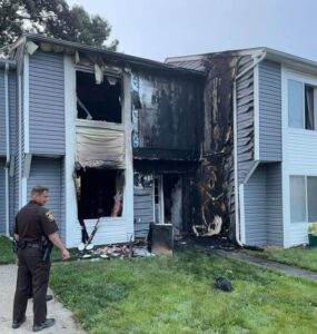 Firefighters Respond to Second Structure Fire on Waldorf Street in Just Six Days