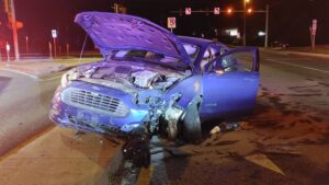 One Injured After Single Vehicle Collision in Great Mills