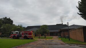 Firefighters Respond to Reported Structure Fire at Montgomery Hall Fine Arts Center in St. Mary’s City