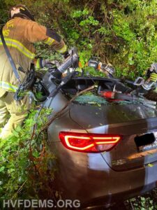 One Flown to Trauma Center After Single Vehicle Collision in Benedict