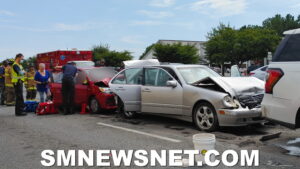 Four Injured After Three Vehicle Collision in California