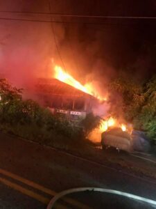 VIDEO: Smoke Alarms Alert Family to Structure Fire in Huntingtown, One Firefighter Injured, State Fire Marshal Investigating