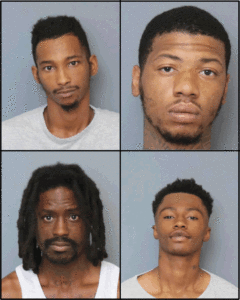 Police in Charles County Make Four Arrests and Recover Handgun in Stolen Vehicle After High Speed Chase