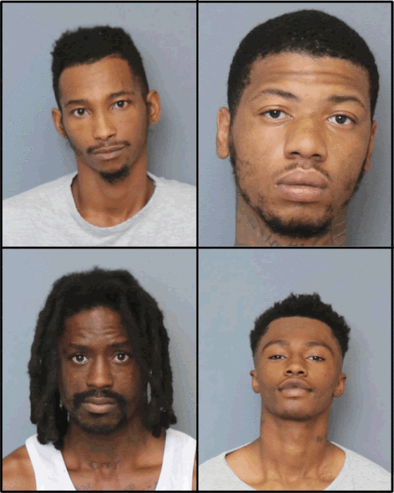 Police In Charles County Make Four Arrests And Recover Handgun In Stolen Vehicle After High