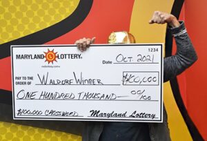 Waldorf Father-Son Team Scores $100,000 on Crossword Scratch-Off