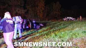 Father and Teenaged Son Flee on Foot After Motor Vehicle Collision in Lexington Park