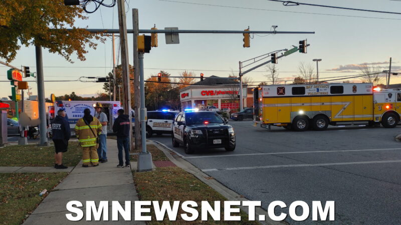 Teen Transported to Hospital After Being Struck by Vehicle in Lexington Park