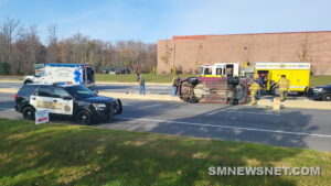 No Injuries Reported After Rollover Collision in California