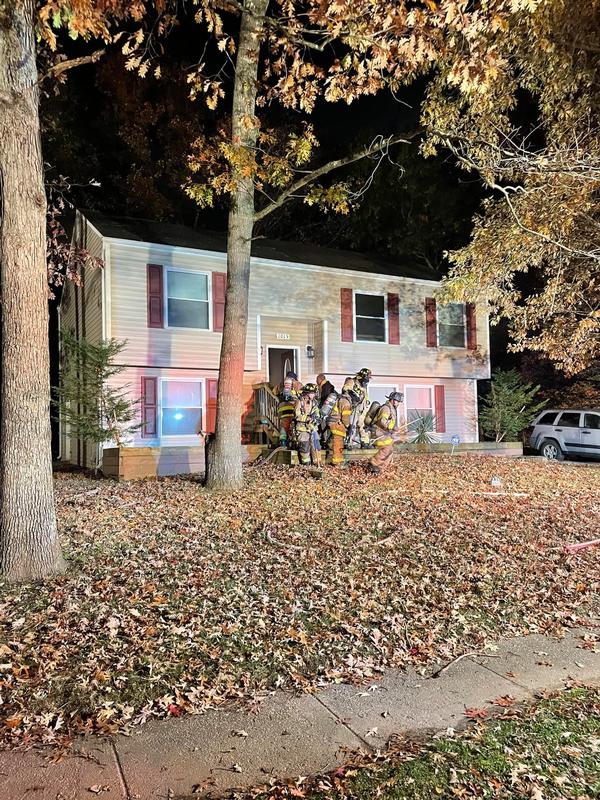 No Injuries Reported After Early Morning House Fire in Waldorf