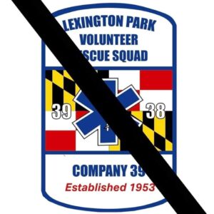 Flags Lowered in Honor of Lexington Park Volunteer Rescue Squad Chief Michael Cahall
