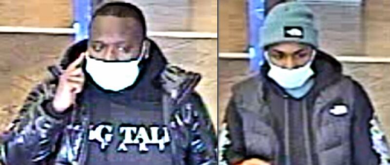Police Seeking Identities of Two Counterfeit Suspects in California