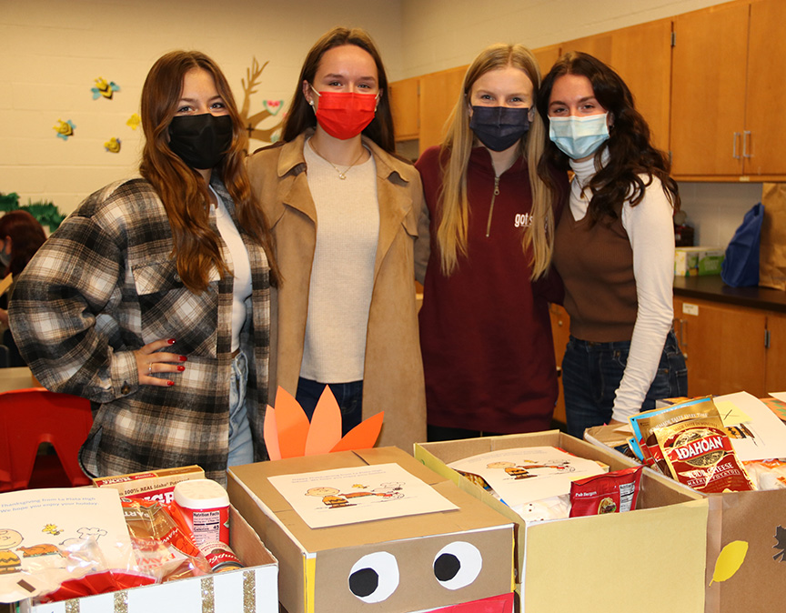 La Plata High School’s National Honor Society continue Thanksgiving