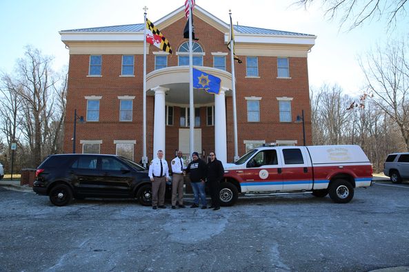 Newburg and Bel Alton Volunteer Fire/EMS Departments Receive Vehicle Donation from the Charles County Sheriff’s Office