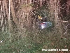 Minor Injuries Reported After Single Vehicle Collision in Mechanicsville