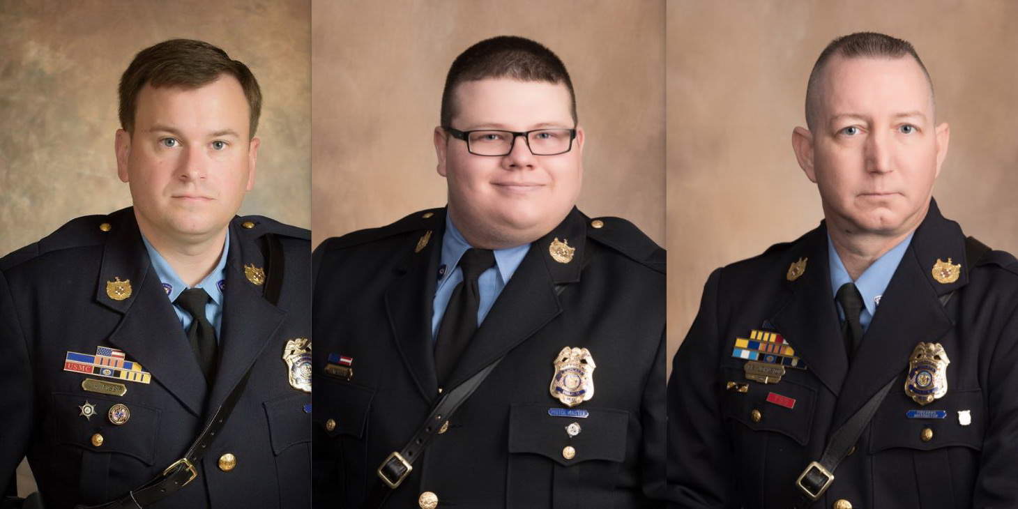 Three La Plata Police Officers Recognized for May 2021, SelfInitiated