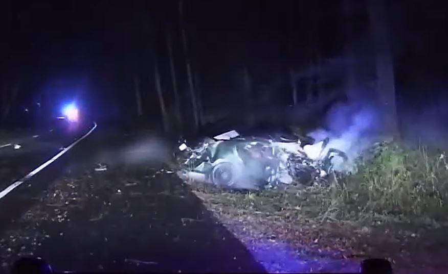 UPDATE Dashboard Camera Footage of Fatal Police Pursuit in Charles