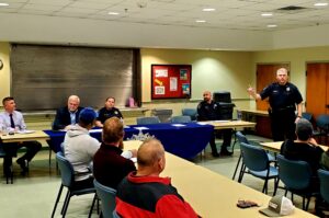 St. Mary’s County Sheriff’s Office Meet with Great Mills Residents to Discuss Crime and Crime Prevention