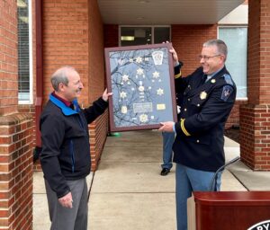 St. Mary’s County Sheriff’s Office Lt. Cusic Retires After More Than 35 Years of Service