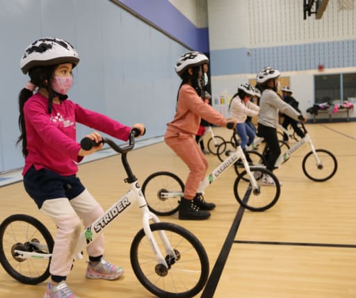 Pedal Pushers! Kindergarten Students Participate in All Kids Bike