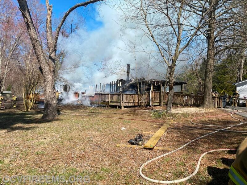 State Fire Marshal Investigating House Fire in Bryans Road