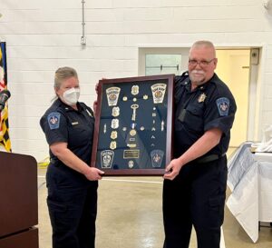St. Mary’s County Sheriff’s Office Major Diedrich Retires After More Than 33 Years of Service