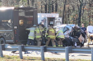 One Person Flown to Area Trauma Center After Motor Vehicle Accident in Mechanicsville