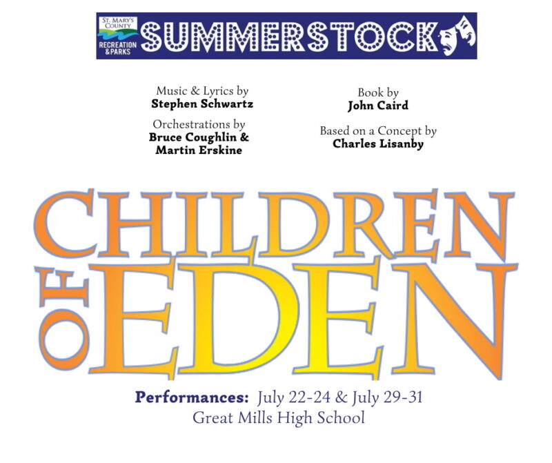 Department of Recreation & Parks to Hold Summerstock Auditions on April 2, 2022