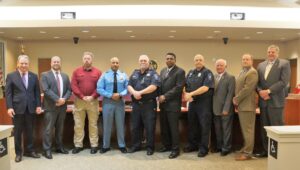 St. Mary’s County Sheriff’s Office Major Merican and Six Other Retirees Celebrated with More Than 200 Years of Service