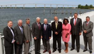 Commissioners Join County, State and Federal Officials in Bringing Attention to the Need for Thomas Johnson Bridge Replacement