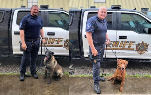 St. Mary’s County Sheriff’s Office Welcomes K-9s River and Havok