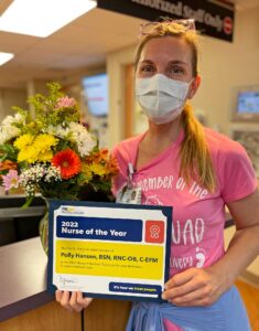 MedStar St. Mary’s Hospital Nurse Polly Hansen Named the 2022 Nurse of the Year