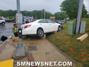 One Injured After Single Vehicle Collision in California