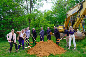 Calvert County Commissioners Celebrate Groundbreakings for Two New Commercial Projects at Patuxent Business Park in Lusby