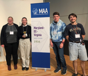 St. Mary’s College of Maryland Students Place at MAA Sectional Conference