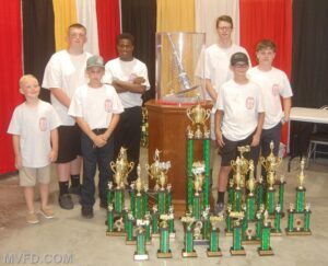 Mechanicsville Volunteer Fire Department Brings Home the Chief A. Marvin Gibbons Award from the MSFA 130th Annual Convention and Parade