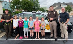 Charles County Sheriff’s Office Visits Girl Scout Troop from La Plata Church of Christ