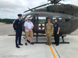 Calvert Advanced Life Support Member Takes Charge of D.C. National Guard Medevac Unit