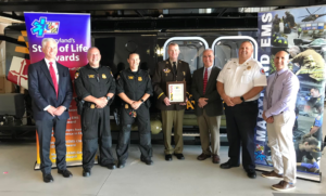 Calvert County First Responder & Maryland State Trooper Recognized As EMS Clinician of the Year