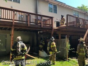 House Fire in Indian Head Quickly Extinguished by Firefighters, Fire Deemed Accidental Due to Improperly Extinguished Candle