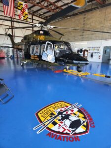 Maryland State Police Aviation Command Hiring Full-Time Helicopter Mechanic for Trooper 7 in St. Mary’s County
