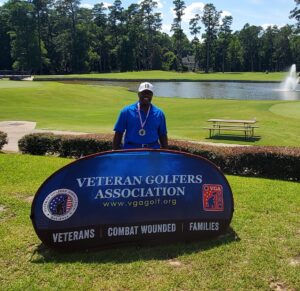 CSM Vice President Tracy Harris Tees Off, Wins Big at Veterans Golf Event