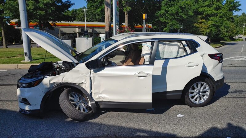 Three Transported to Hospital, One Transported to Trauma Center After Red Light Runner Causes Collision in Lexington Park