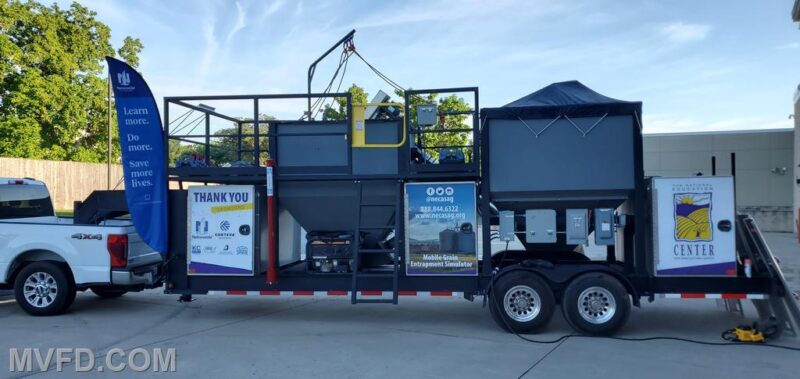 Leonardtown, Mechanicsville, and Bel Alton Volunteer Fire Departments Awarded Grain Bin Rescue Equipment and Training